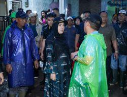 Walikota Bandar Lampung Terjun Langsung Kelokasi Pascabanjir