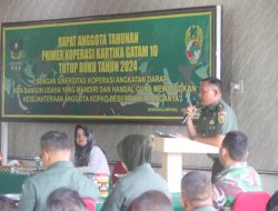 Kodim 0410/KBL Gelar RAT Primkop Kartika Gatam Tahun 2024