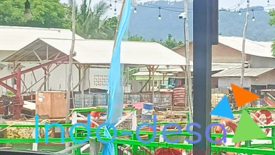 Dalih Demi Nelayan, Sebuah Lahan Bibir Pantai di Panjang Dijadikan Tempat Penampungan Ilegal BBM Bersubsidi