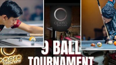 Jelang Tournamen Open Handicap Para Atlit Berlatih Serius di Rumah Biliard Opera untuk Merebutkan Hadiah Utama